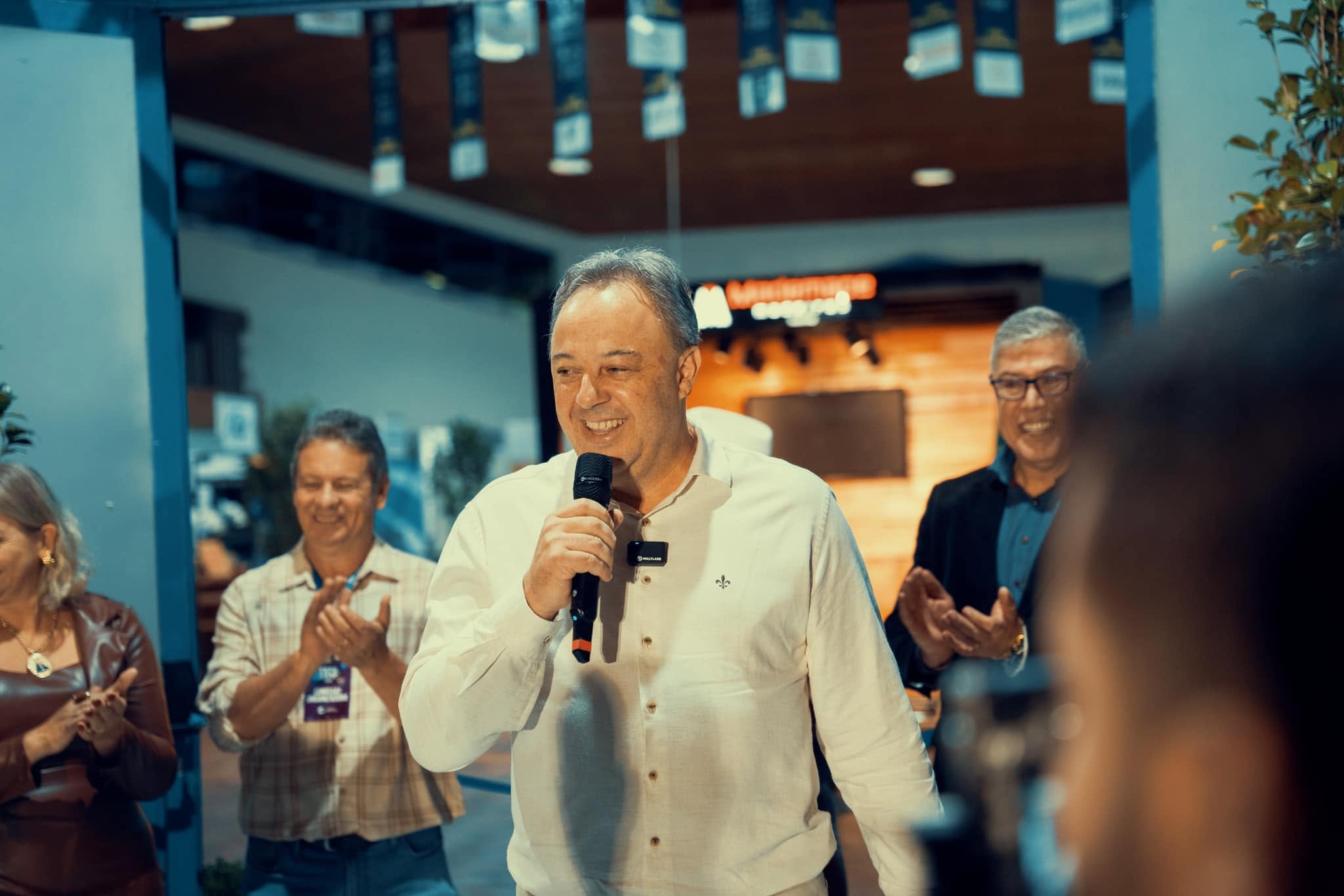 Bihl Zanetti em evento público
