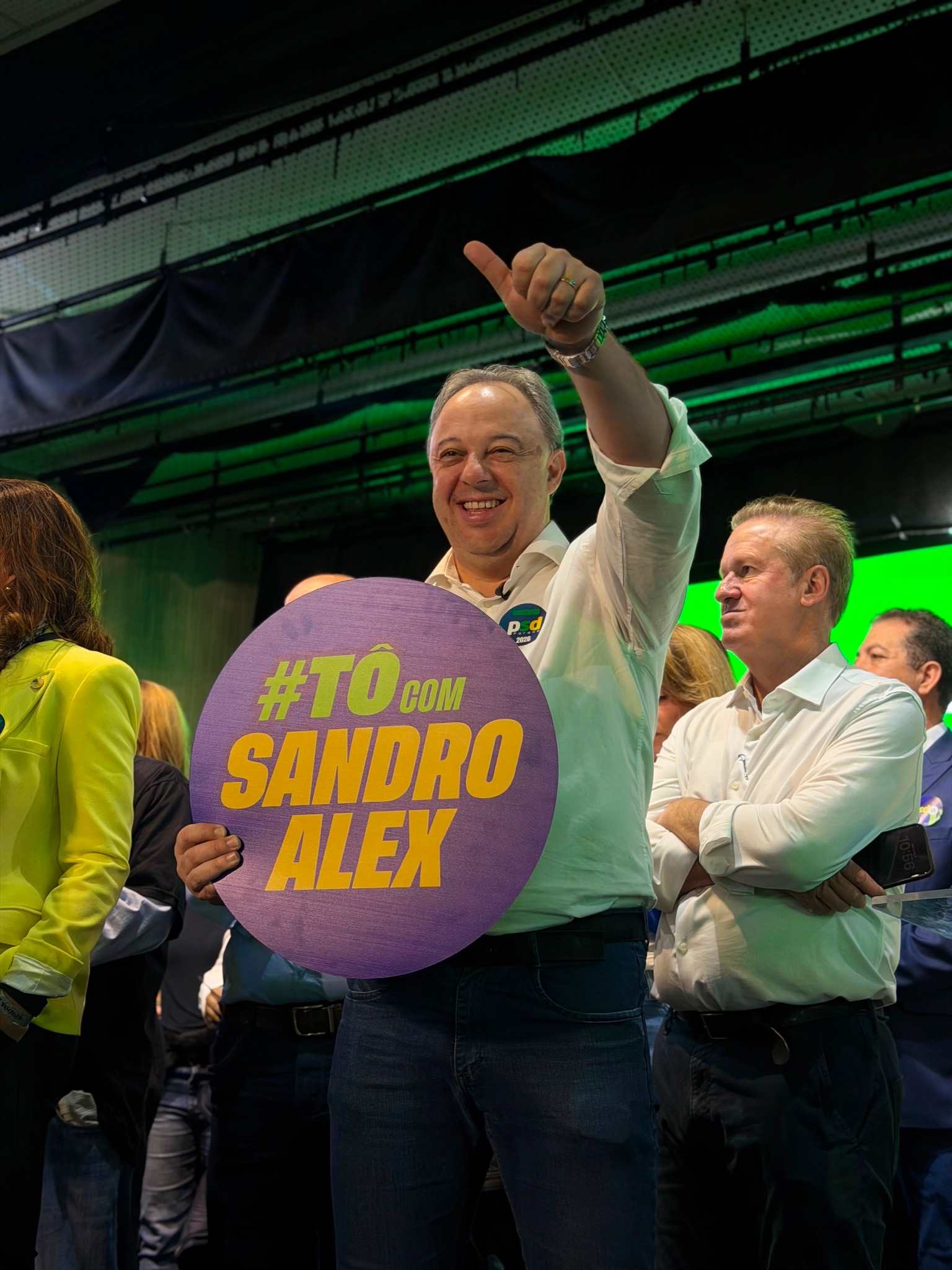Bihl Zanetti em evento público